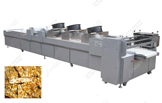 peanut brittle production line