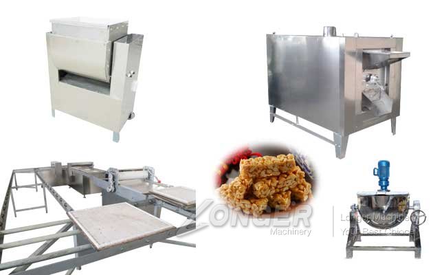 peanut brittle production line